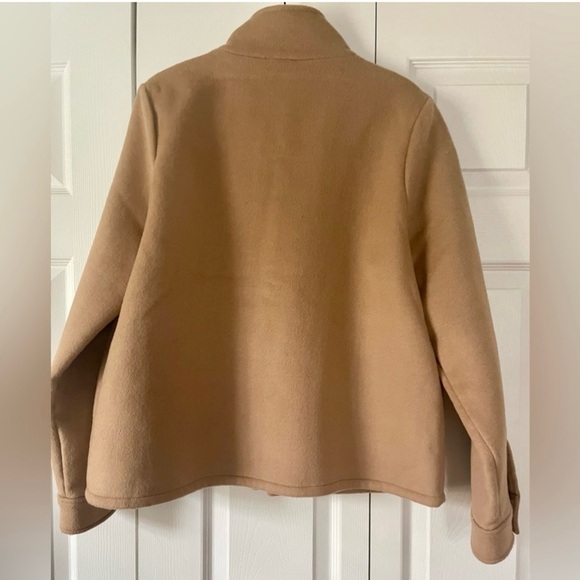 NWT Joie Camel Jacket with Stand Up Collar - Picture 3 of 4